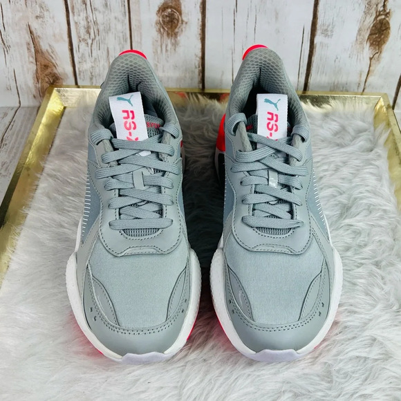 New PUMA RS-X Grey Pink Sneakers - Picture 4 of 10